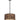 Autumn Large Aged Bronze Pendant Light with Amber Lining - Lighting Superstore