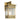 Avera Exterior Wall Light Brass Large - Lighting Superstore