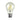 4w E27 (ES) Warm White LED A60 Dimmable Filament Globe