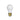 6w B22 (BC) Cool White LED Opal Matt A60 Dimmable Globe