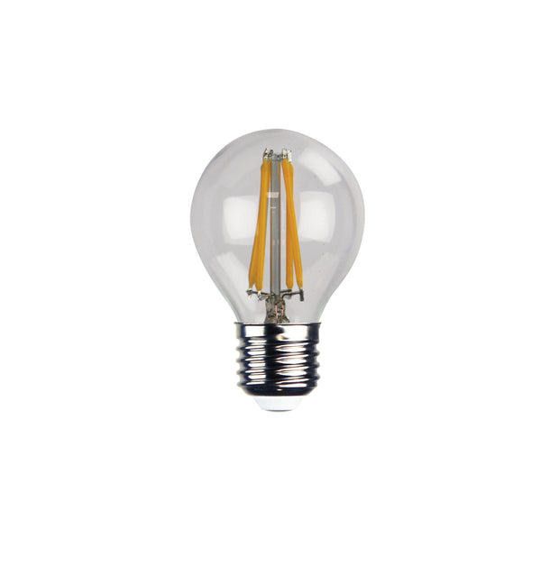4w E27 LED Fancy Round G45 Filament Lamp cool white 4000k Dimmable