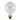 5w E27 (ES) Extra Warm White LED G125 Dimmable Filament Globe