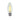 4w B22 (BC) Cool White LED Filament C35 Dimmable Globe