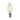 4w E14 (SES) Warm White LED Filament C35 Dimmable Globe
