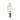 4w E14 (SES) Cool White LED Filament C35 Dimmable Globe