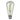 4w B22 (BC) Warm White LED Filament Pear Dimmable Globe