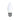 5.5w B22 (BC) Cool White LED Candle Globe