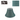 5.10.7 Bell Lamp Shade - Aqua Hessian