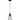 Blackband Single Iron Cage Pendant Angled - Lighting Superstore