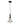 Blackband Single Iron Cage Pendant Diamond Large - Lighting Superstore
