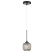 Bobo 3w G9 Warm White LED Pendant Black and Smoke