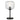 Bobo E27 Table Lamp Black and Clear