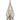 Bonito Table Lamp Polished Nickel and Moss Wood - Lighting Superstore