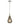 Bonito Single Pendant Light Taupe Wood - Lighting Superstore