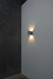 Bianco 6w LED Exterior Wall Light Black Warm White