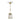 Cantena 15 IP43 Exterior Pendant Antique Brass