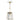 Cantena 25 IP43 Exterior Pendant Antique Brass