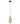 Casa Pendant Light White Top with Amber Glass - Oblong - Lighting Superstore