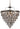 Cascade 6 Light Crystal Chandelier - Lighting Superstore