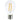 8w E27 LED Filament GLS 2700K