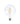 8W ES G125 Carbon Filament Daylight 6000k - Lighting Superstore