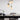 Champan E27 Ellipse Pendant Bronze and Amber