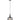 Cheveux Pendant Light Black Mesh - Wine Glass Small - Lighting Superstore