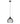 Cheveux Pendant Light Black Mesh - Wine Glass Large - Lighting Superstore