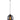Chuva Single Pendant Smoke Glass Raindrop Effect - Round - Lighting Superstore