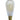 25w Bayonet (BC) Carbon Filament ST57 Pear - Lighting Superstore