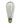 25w Edison Screw (ES) Carbon Filament ST57 Pear - Lighting Superstore