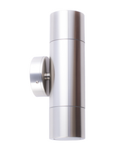 GU10 Exterior IP65 Up/Down Wall Light 316 Stainless Steel