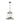 Colair 4lt Solid Brass Pendant Black