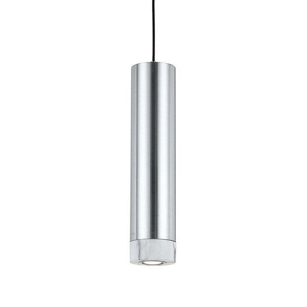 Dakota LED Pendant Light Aluminium and Marble - Lighting Superstore