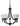 Dallas 5 Light Pendant - Bronze - Lighting Superstore