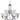 Dallas 9 Light Pendant - Chrome - Lighting Superstore