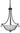 Dallas 3 Light Single Pendant - Bronze - Lighting Superstore