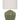 Diaz Ceramic Table Lamp Green/White