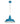 Divo Modern Pendant Light- Blue - Lighting Superstore