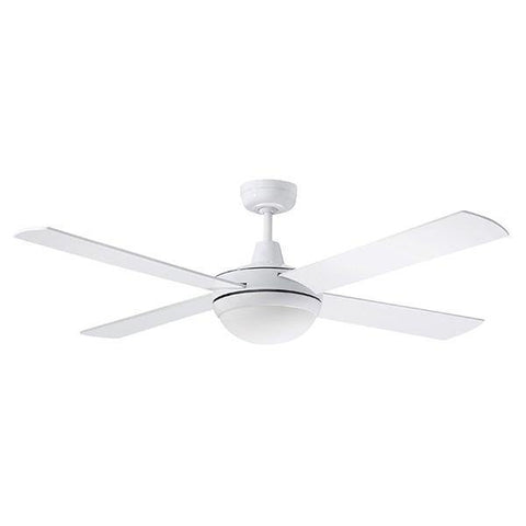 Lifestyle 52 Ceiling Fan White - 24w LED Light - Lighting Superstore