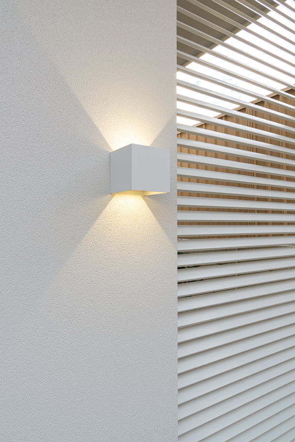 Marc 24w LED Exterior Wall Light White Warm White