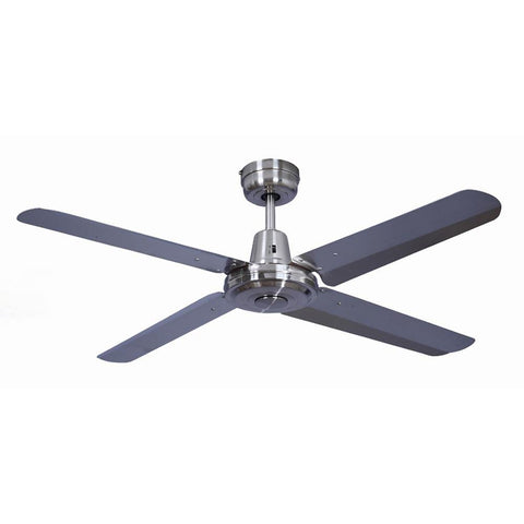 Swift 48 Ceiling Fan Brushed Chrome - Lighting Superstore