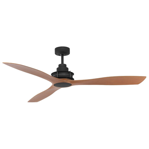 Clarence 56 Ceiling Fan Oil Rubbed Bronze and Dark Timber - Lighting Superstore