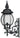 Flinders Exterior Wall Light Large - Antique Black - Lighting Superstore
