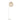 Rana 40 Floor Lamp White and Natural