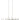 GL CM Geneva 10L Linear Chandelier, Polished Nickel