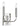 Brianna 2 Light Interior Wall Light Polished Nickel - Lighting Superstore