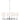 GL TOB Capri 6L chandelier, Polished Nickel