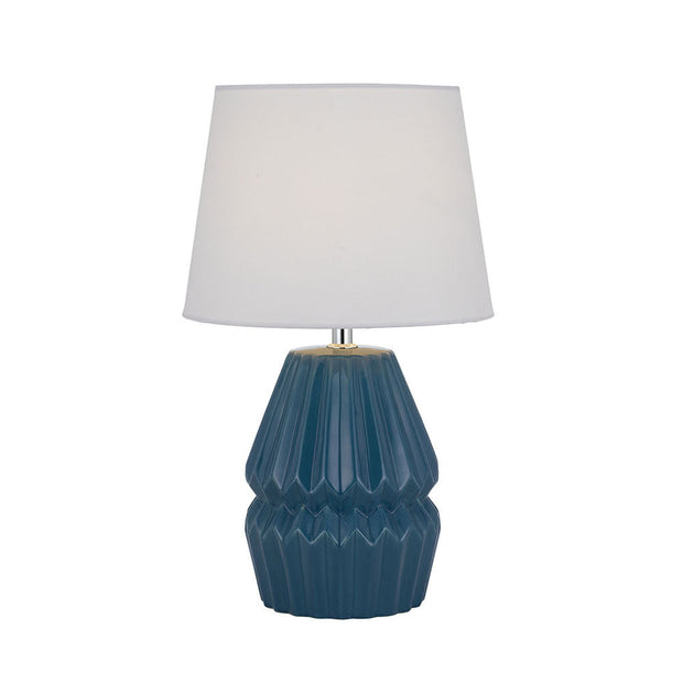 Greet Blue/ White Table Lamp