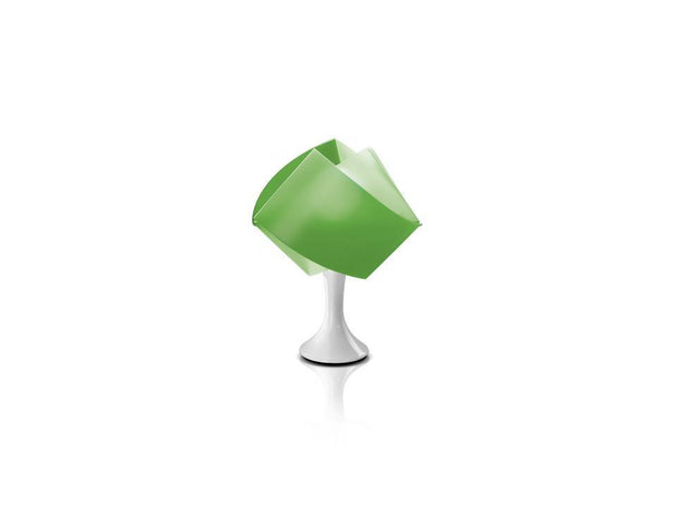 Gemmy Table Lamp Green Twist - Lighting Superstore